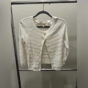 Anthropologie Knit Cropped Cardigan